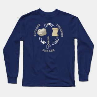 Boulder Parchment Shears Long Sleeve T-Shirt